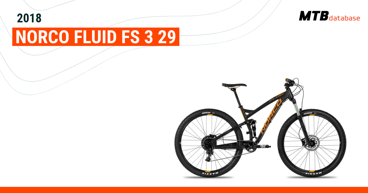 Norco fluid deals fs3 2018