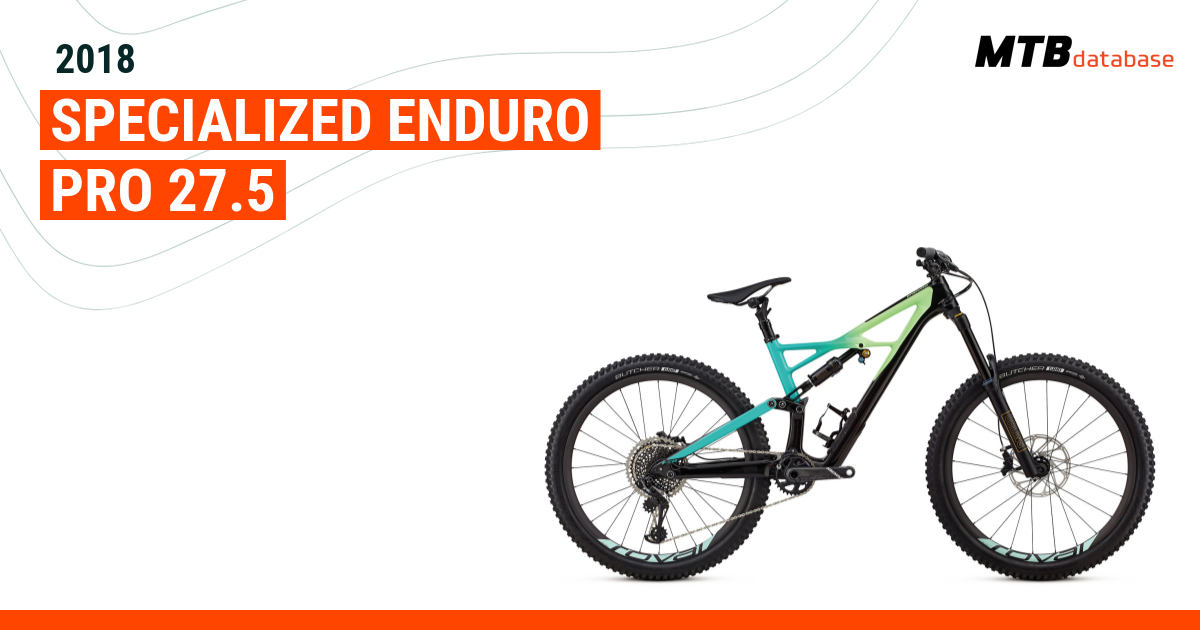 2018 specialized best sale enduro 27.5