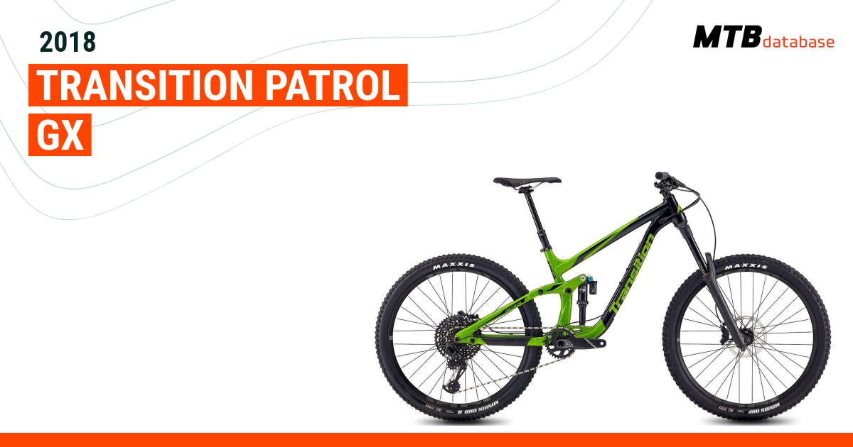 2018 transition cheap patrol gx