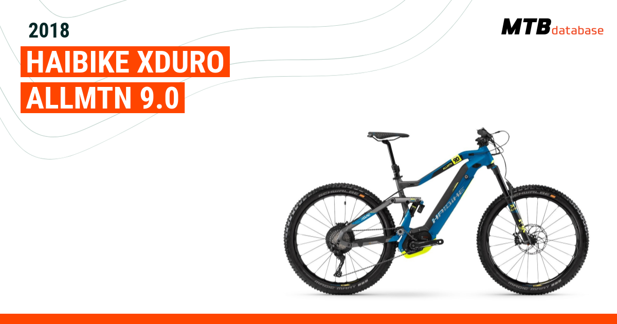 Haibike xduro cheap 9.0 2018