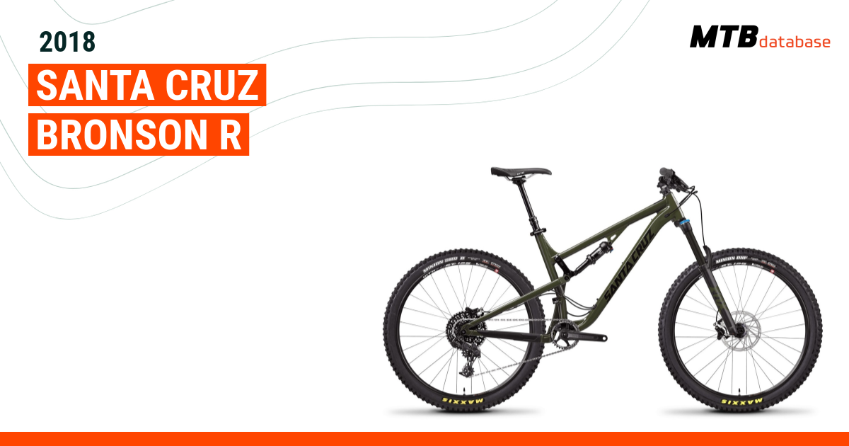 2018 Santa Cruz Bronson R Specs Reviews Images Mountain Bike