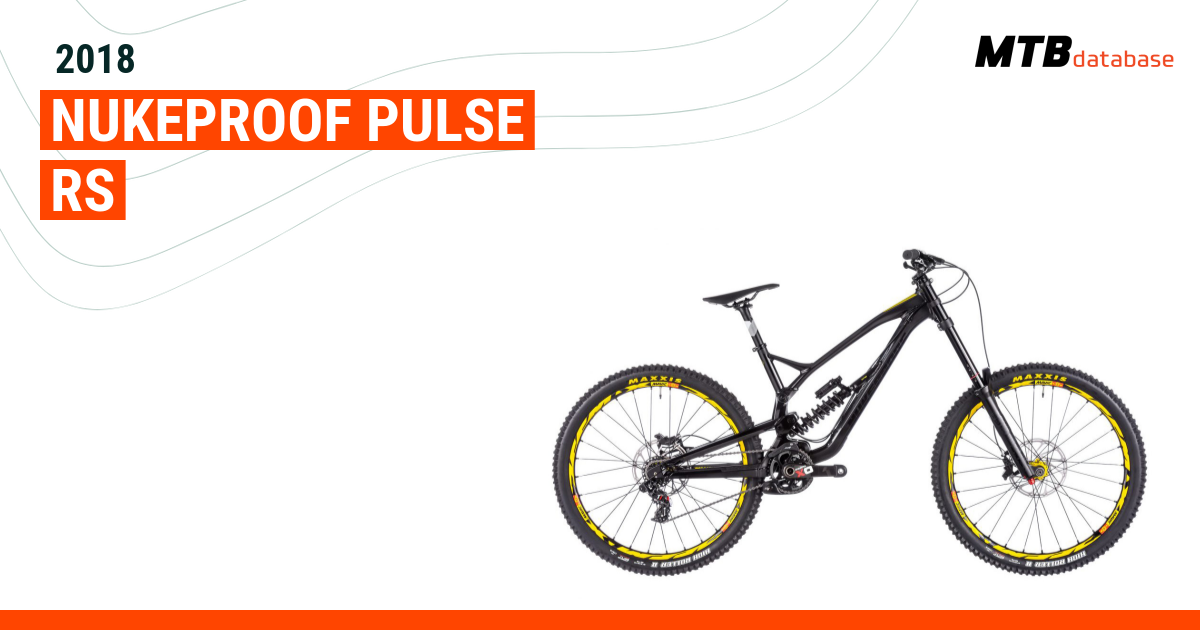 2018 Nukeproof Pulse RS Specs Reviews Images Mountain Bike Database