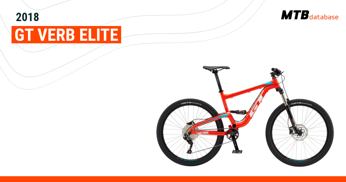 Gt verb elite hot sale mountain bike 2019