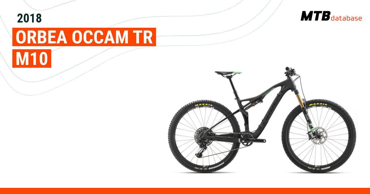 2018 Orbea Occam TR M10 Specs Reviews Images Mountain Bike