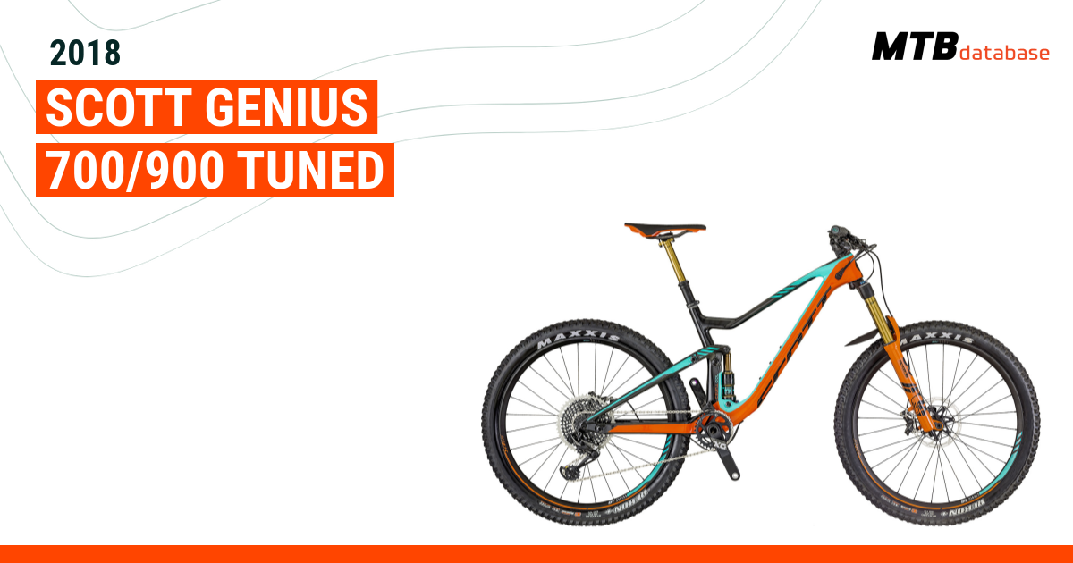 Scott genius best sale 2018 tuned