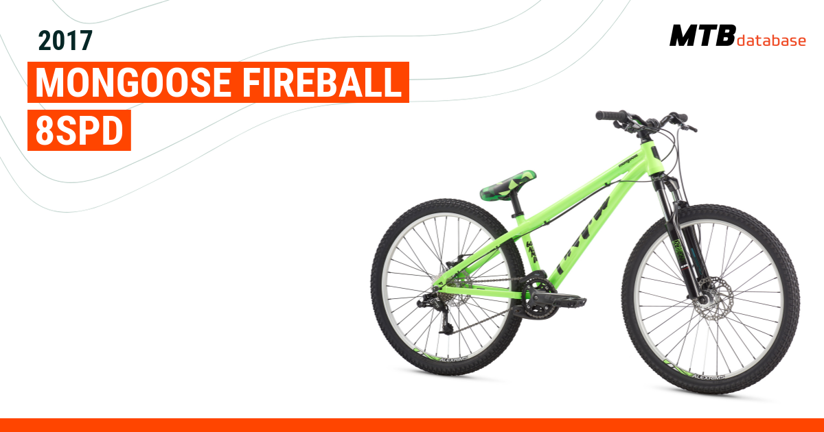 Mongoose men's deals fireball 8 speed