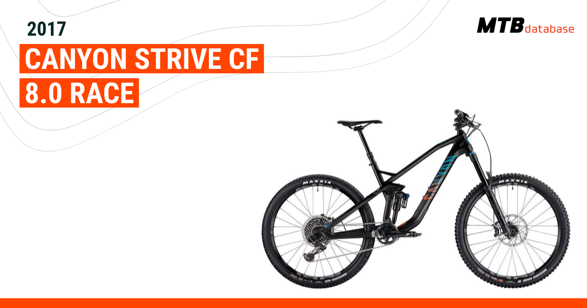 Canyon strive cheap cf 8.0 2016