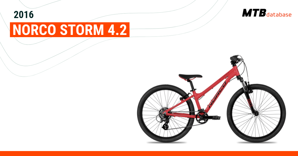 2016 Norco Storm 4.2 Specs Reviews Images Mountain Bike Database