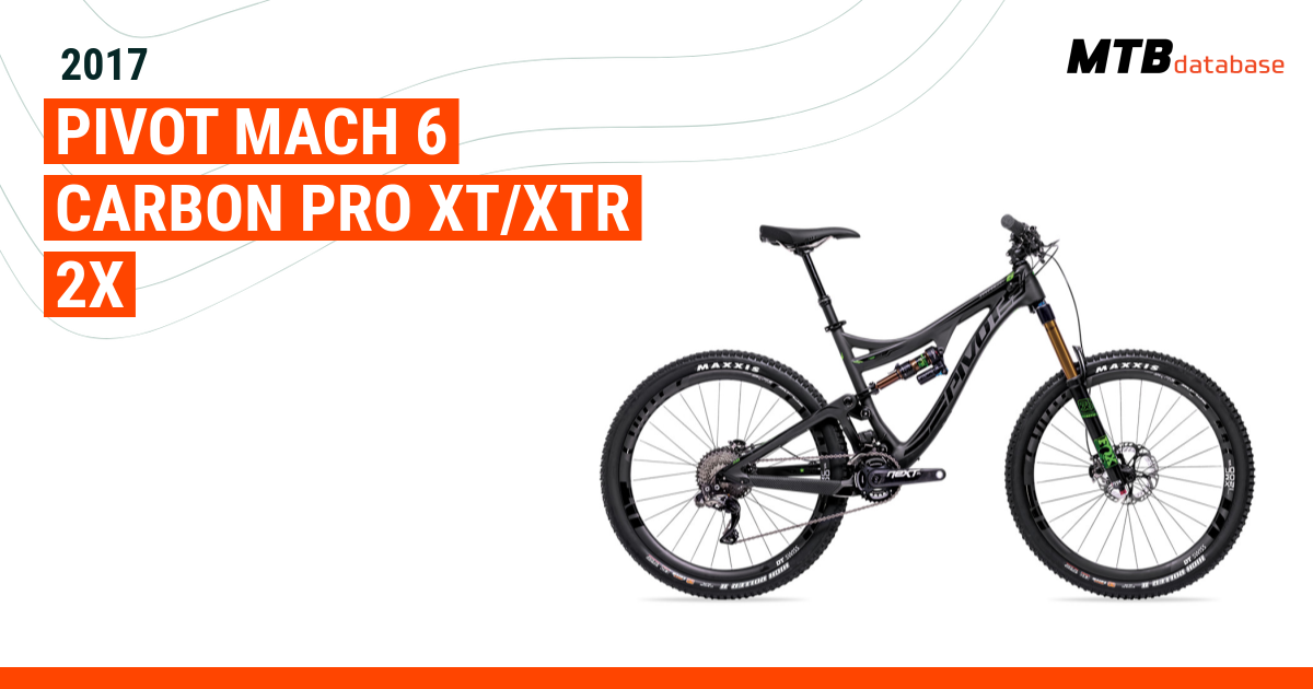 Pivot mach 6 2017 specs hotsell