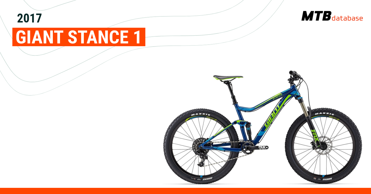 2017 Giant Stance 1 Specs Reviews Images Mountain Bike Database