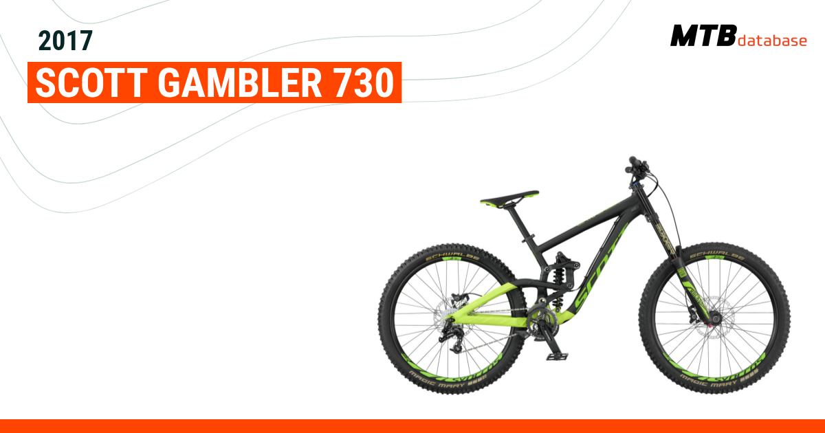 Scott gambler 730 online downhill