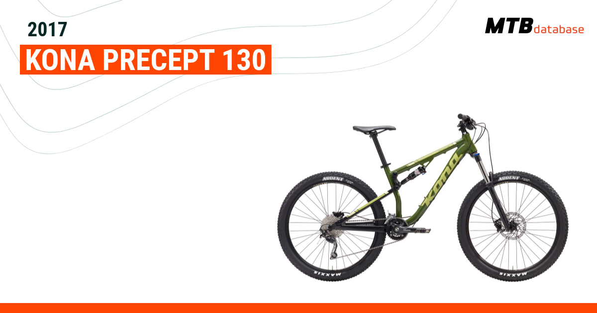 2017 Kona Precept 130 Specs Reviews Images Mountain Bike