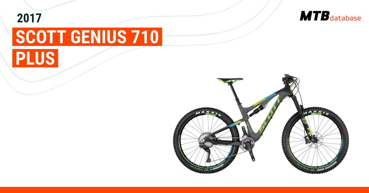 Scott genius 710 plus 2024 full suspension mtb 2017