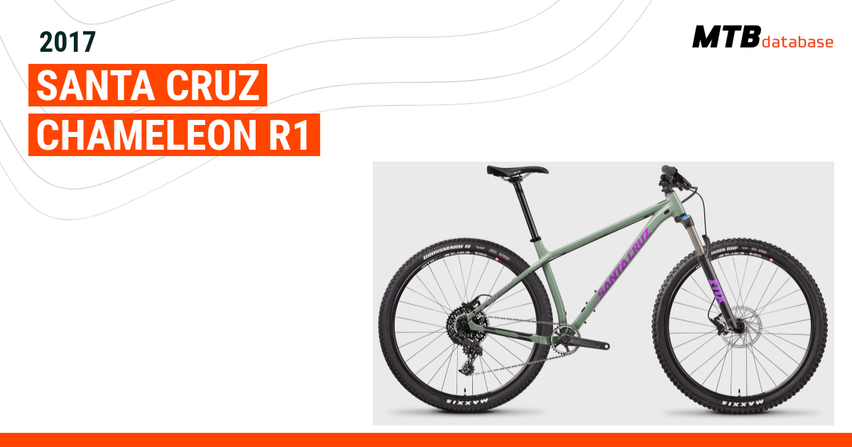 2017 santa on sale cruz chameleon