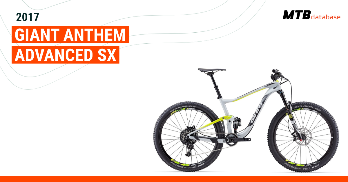 Giant anthem advanced discount sx