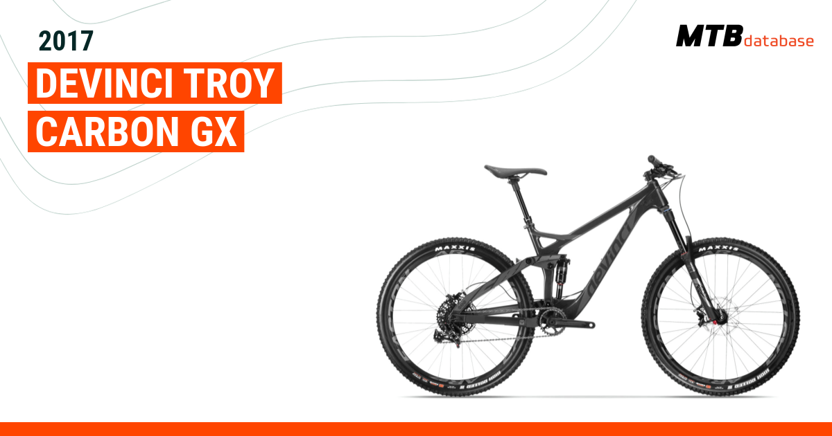 2017 devinci troy carbon deals