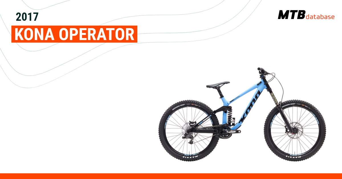 KONA OPERATOR 2017 (DHバイク) Kona Operator 2017 - First Ride - Pinkbike