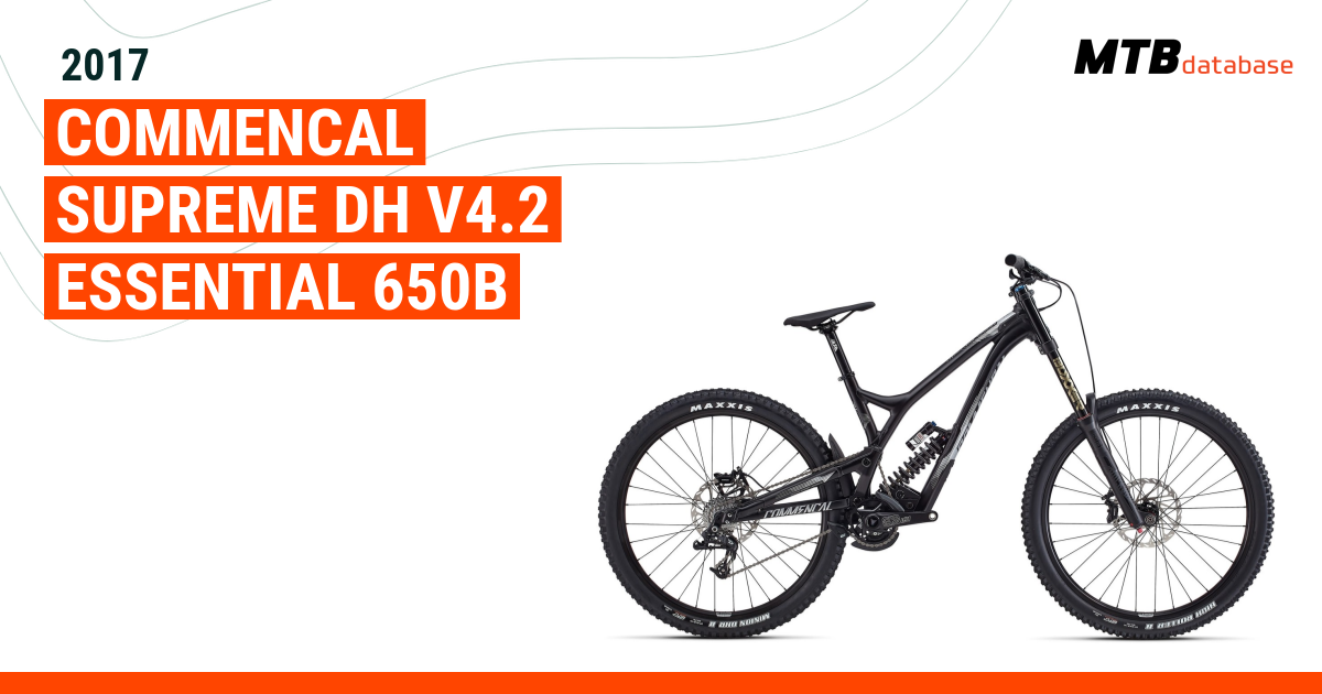 Commencal supreme v4 discount 2017