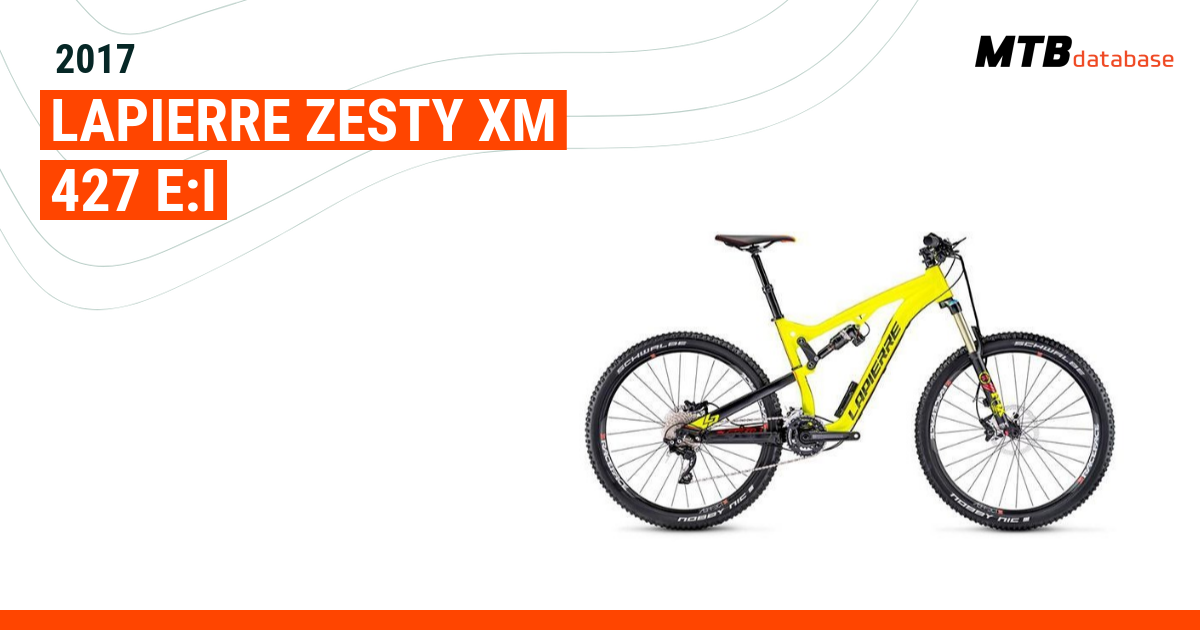 Lapierre zesty am online 427 2017