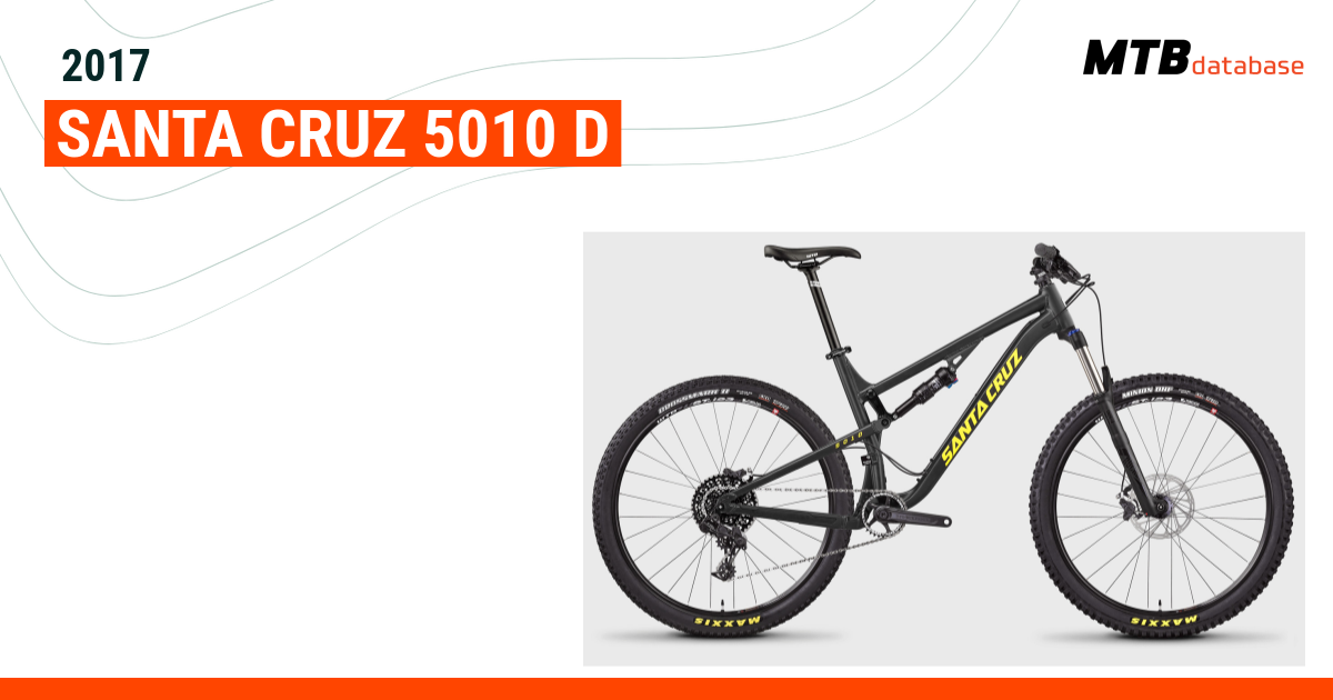 2017 Santa Cruz 5010 D Specs Reviews Images Mountain Bike