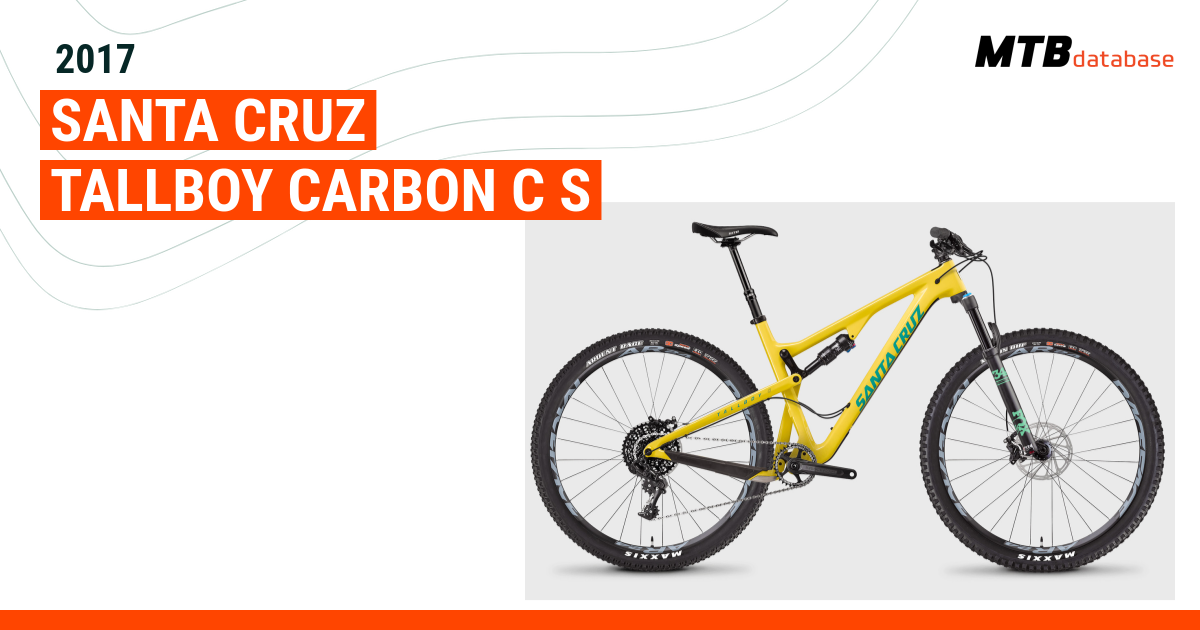 2017 santa cruz tallboy hot sale specs