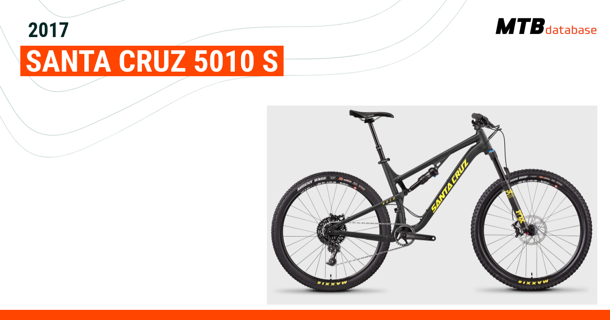 2017 Santa Cruz 5010 S Specs Reviews Images Mountain Bike