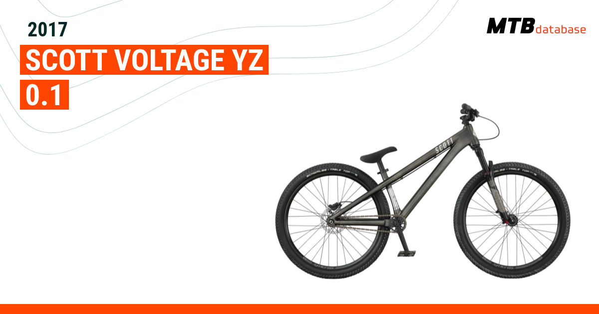 Scott voltage yz 0.1 mountain sales bike 2017