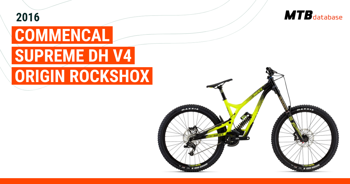 Commencal supreme 2016 hot sale