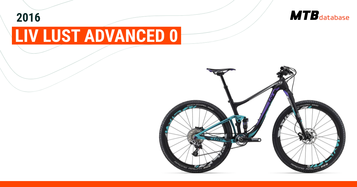 2016 Liv Lust Advanced 0 Specs Reviews Images Mountain Bike Database