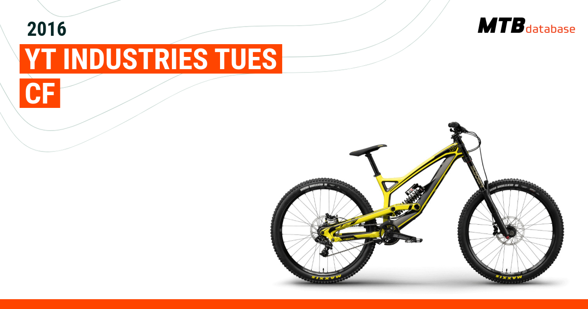 2016 YT Tues CF Specs Reviews Images Mountain Bike Database