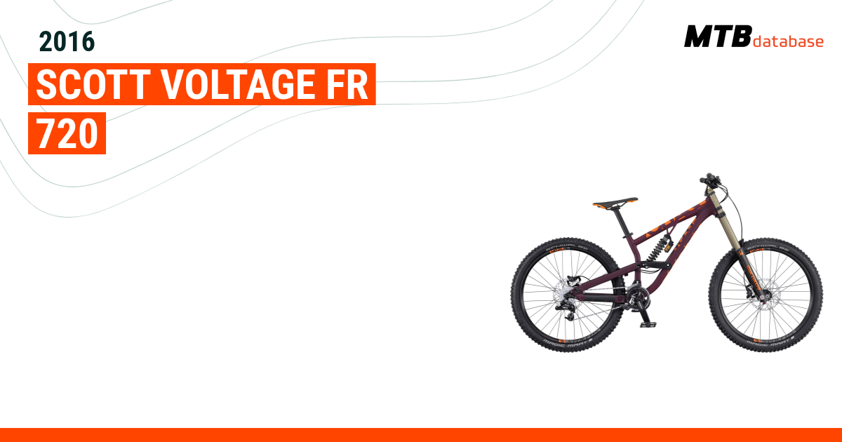 2016 Scott Voltage FR 720 Specs Reviews Images Mountain Bike