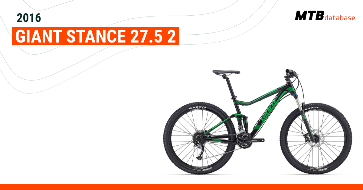 2016 Giant Stance 27.5 2 Specs Reviews Images Mountain Bike