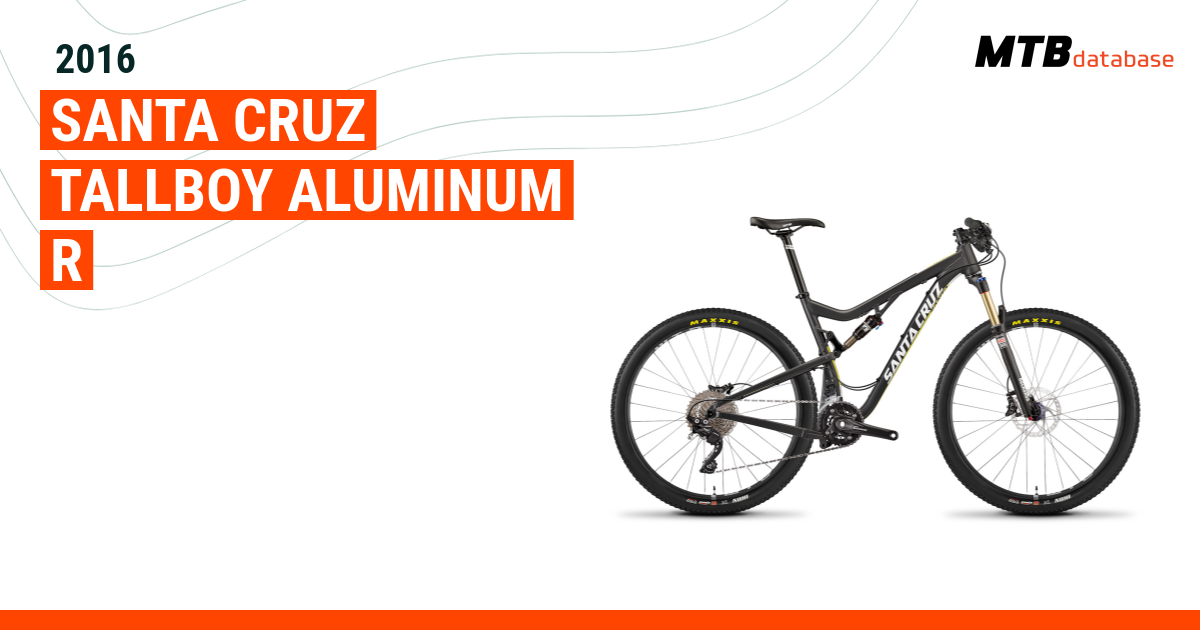 2016 Santa Cruz Tallboy Aluminum R Specs Reviews Images