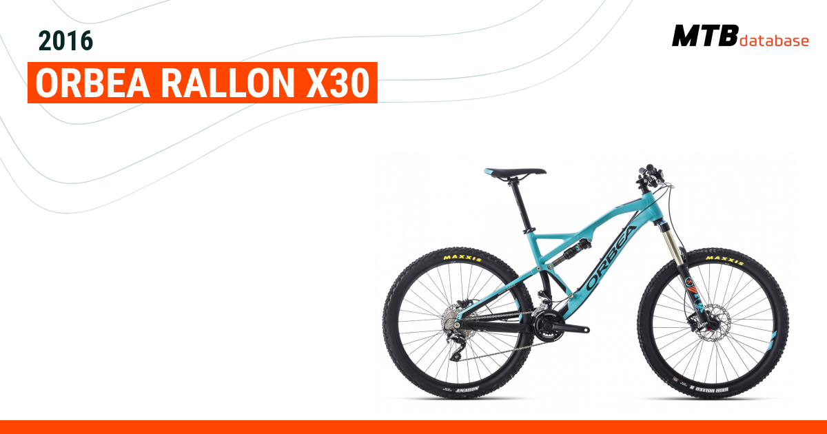 Orbea rallon hot sale 2016