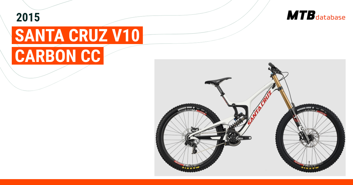 2015 Santa Cruz V10 Carbon CC Specs Reviews Images Mountain