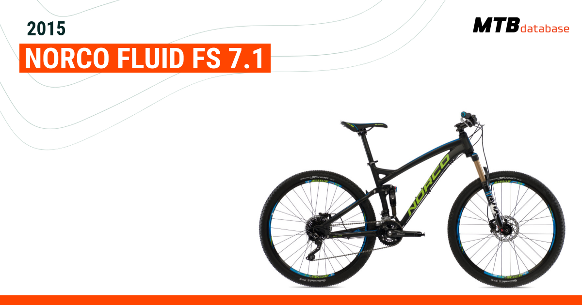 2015 Norco Fluid FS 7.1 Specs Reviews Images Mountain Bike