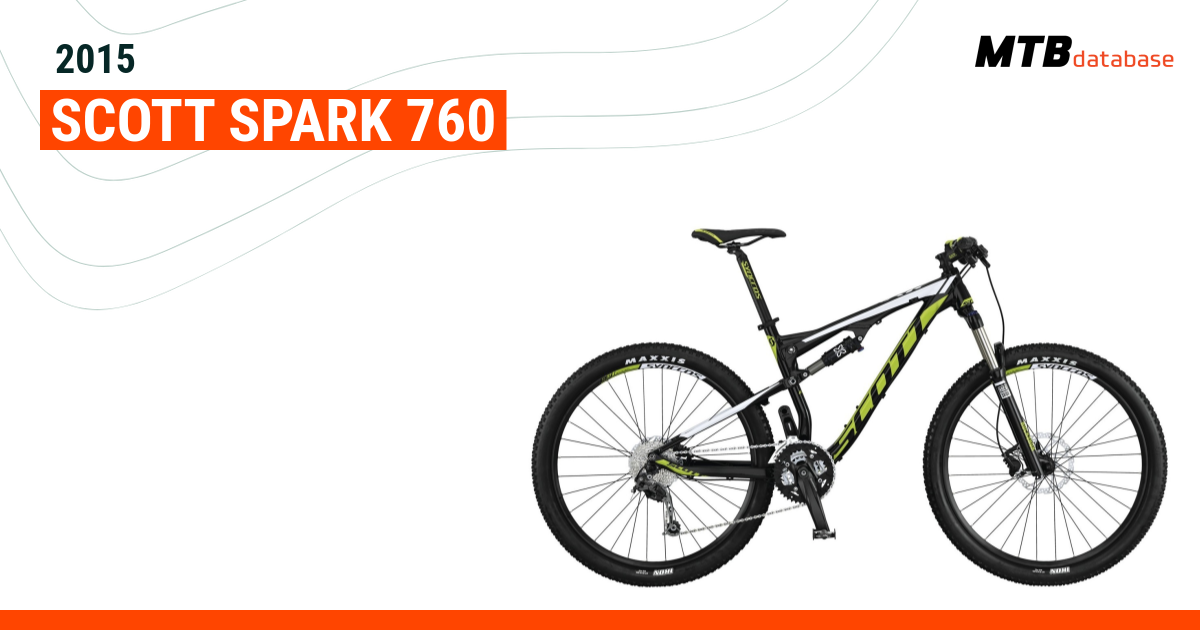 Scott spark on sale 760 2015