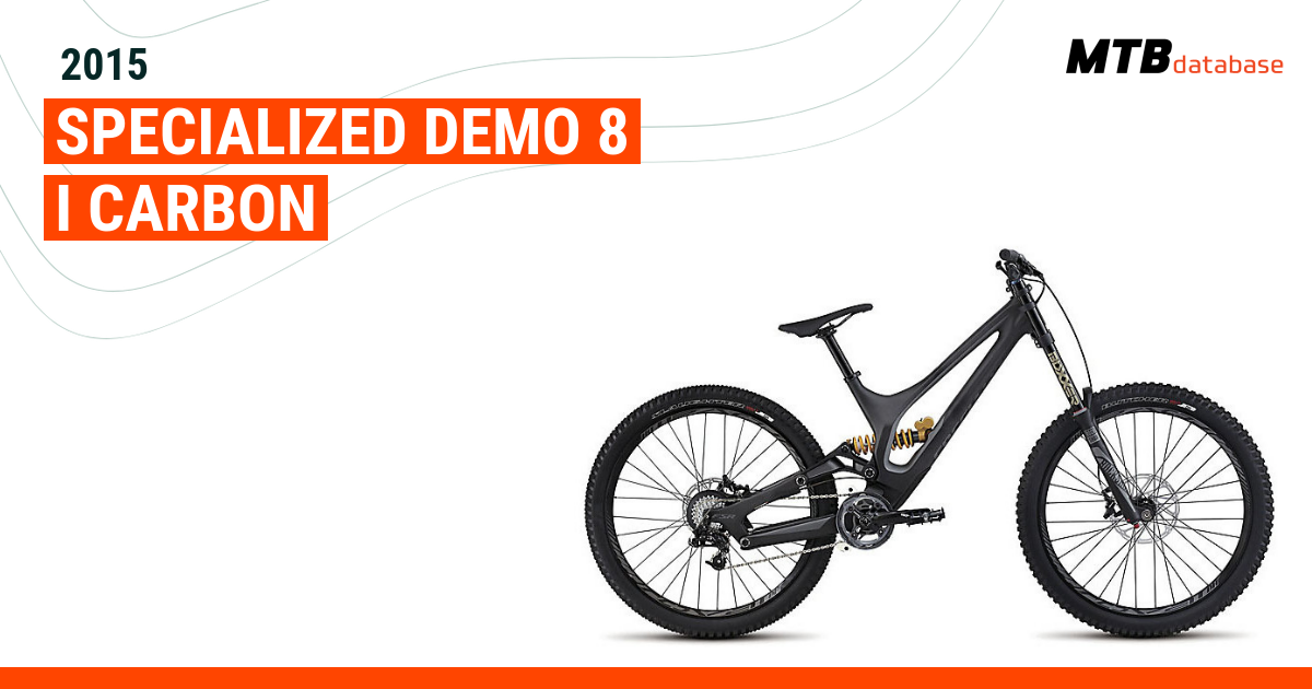 Specialized demo deals 8 carbon 2015