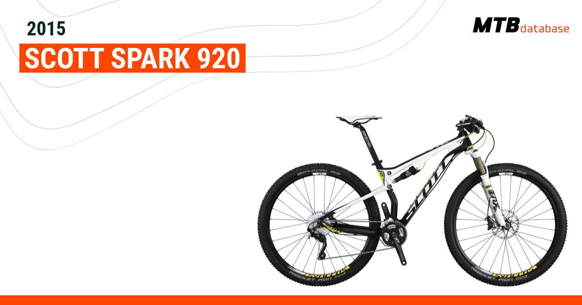 Scott spark hot sale 920 rc