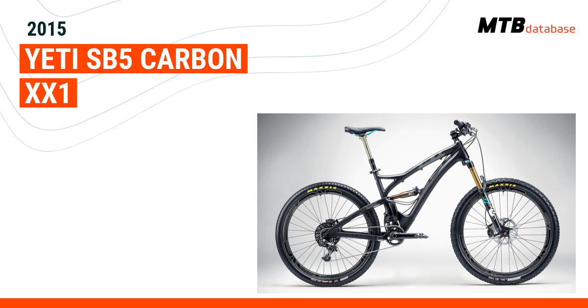 Yeti deals sb5 carbon