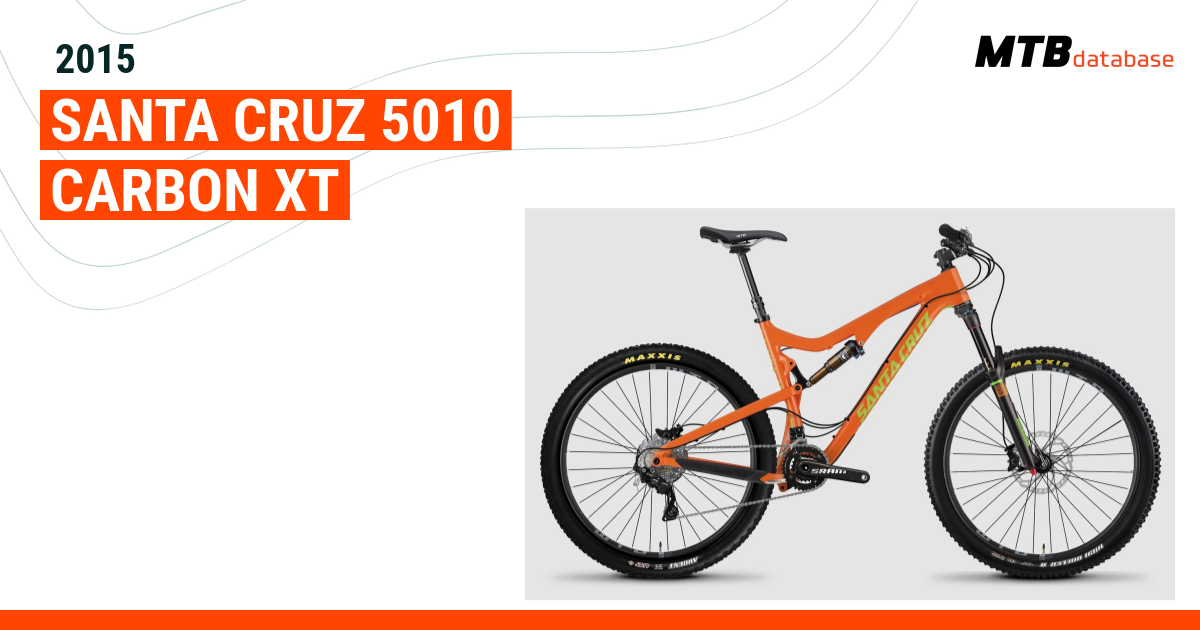 2015 Santa Cruz 5010 Carbon XT Specs Reviews Images Mountain