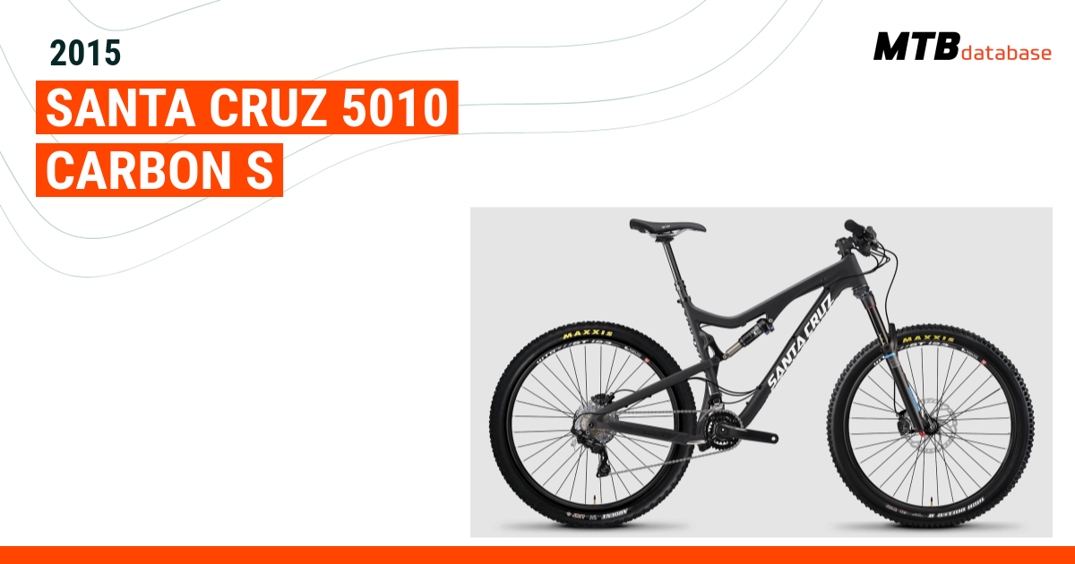 2015 santa best sale cruz 5010 carbon