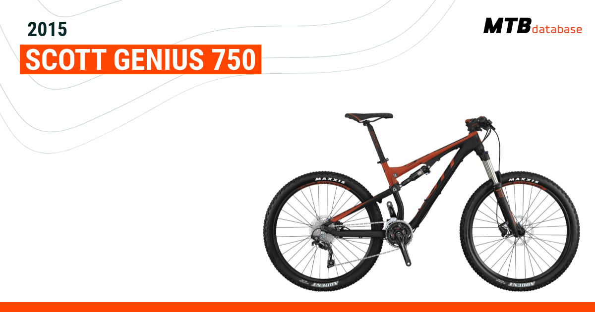 2015 scott 2024 genius 750