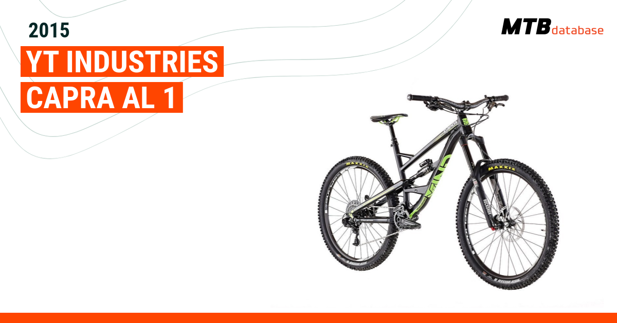 2015 YT Capra AL 1 Specs Reviews Images Mountain Bike Database