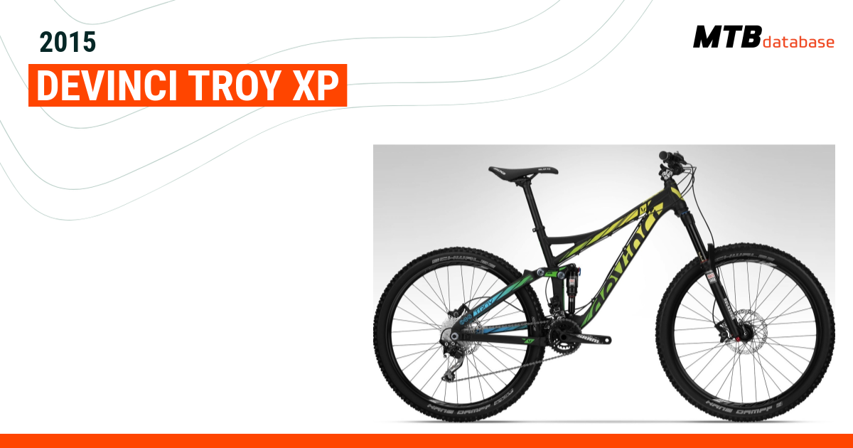 Devinci troy size discount chart