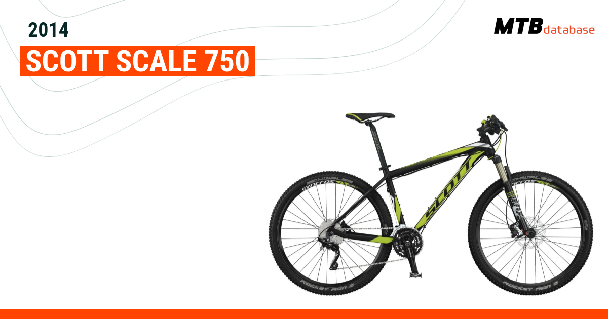 Scott on sale scale 750