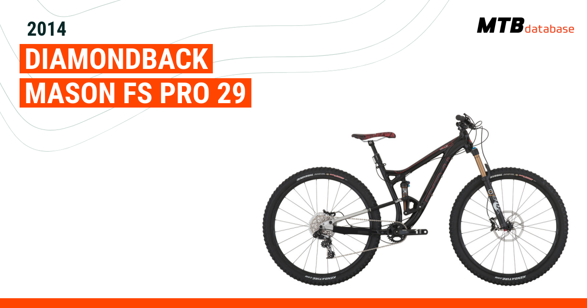 2014 Diamondback Mason FS Pro 29 Specs Reviews Images