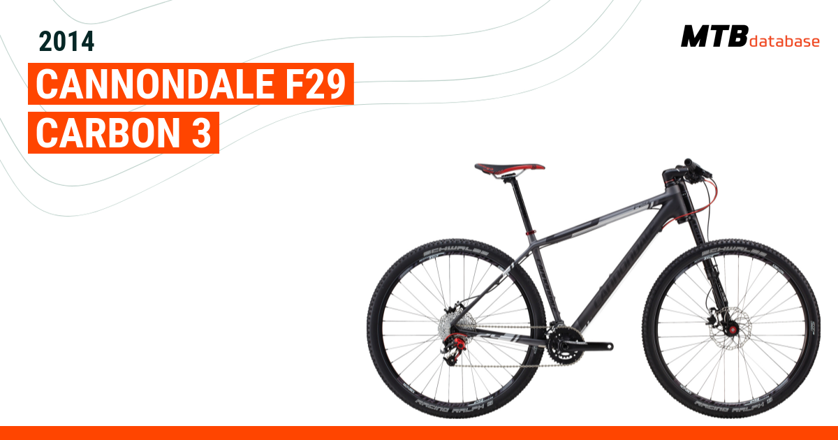 Cannondale f29 deals carbon 3 2014