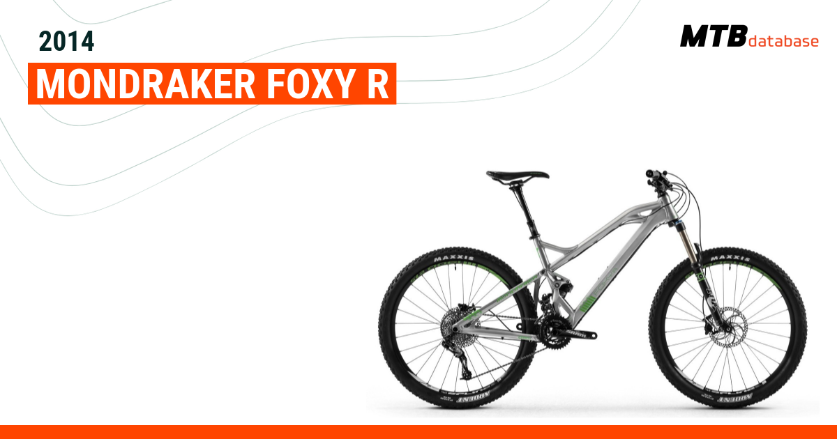 Mondraker foxy hot sale r 2014