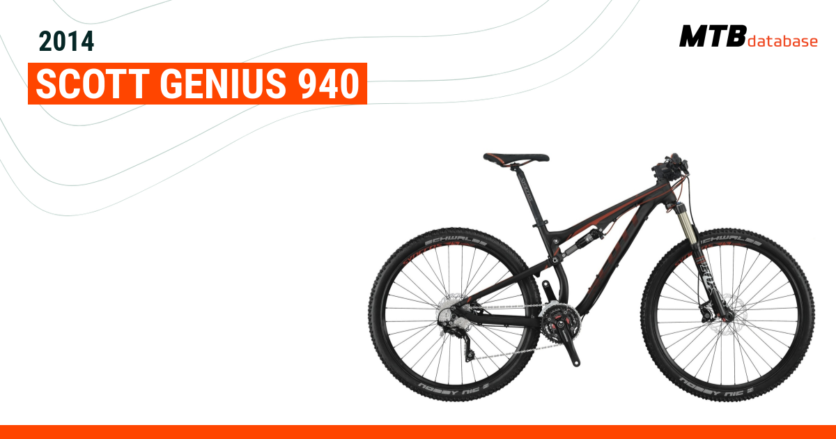 Scott genius best sale 940 2014